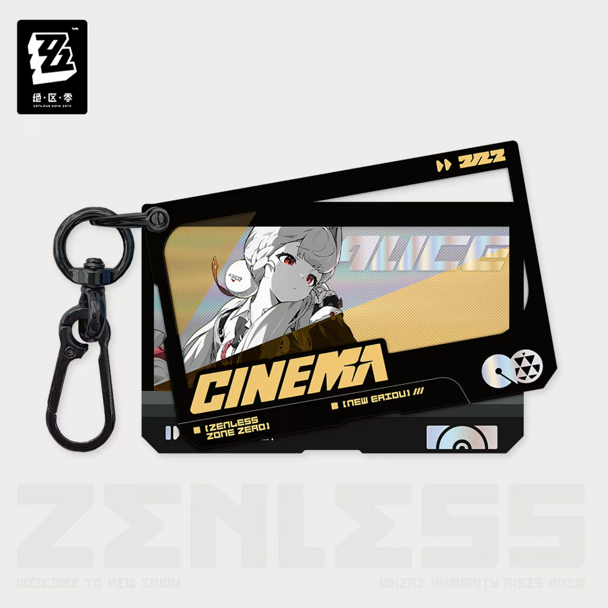 ZZZ Cinema Series Double Acrylic Keychain