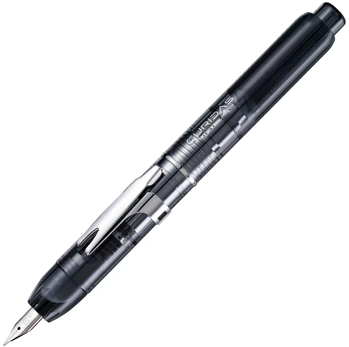 Platinum Curidas PKN-7000 retractable fountain pen in black