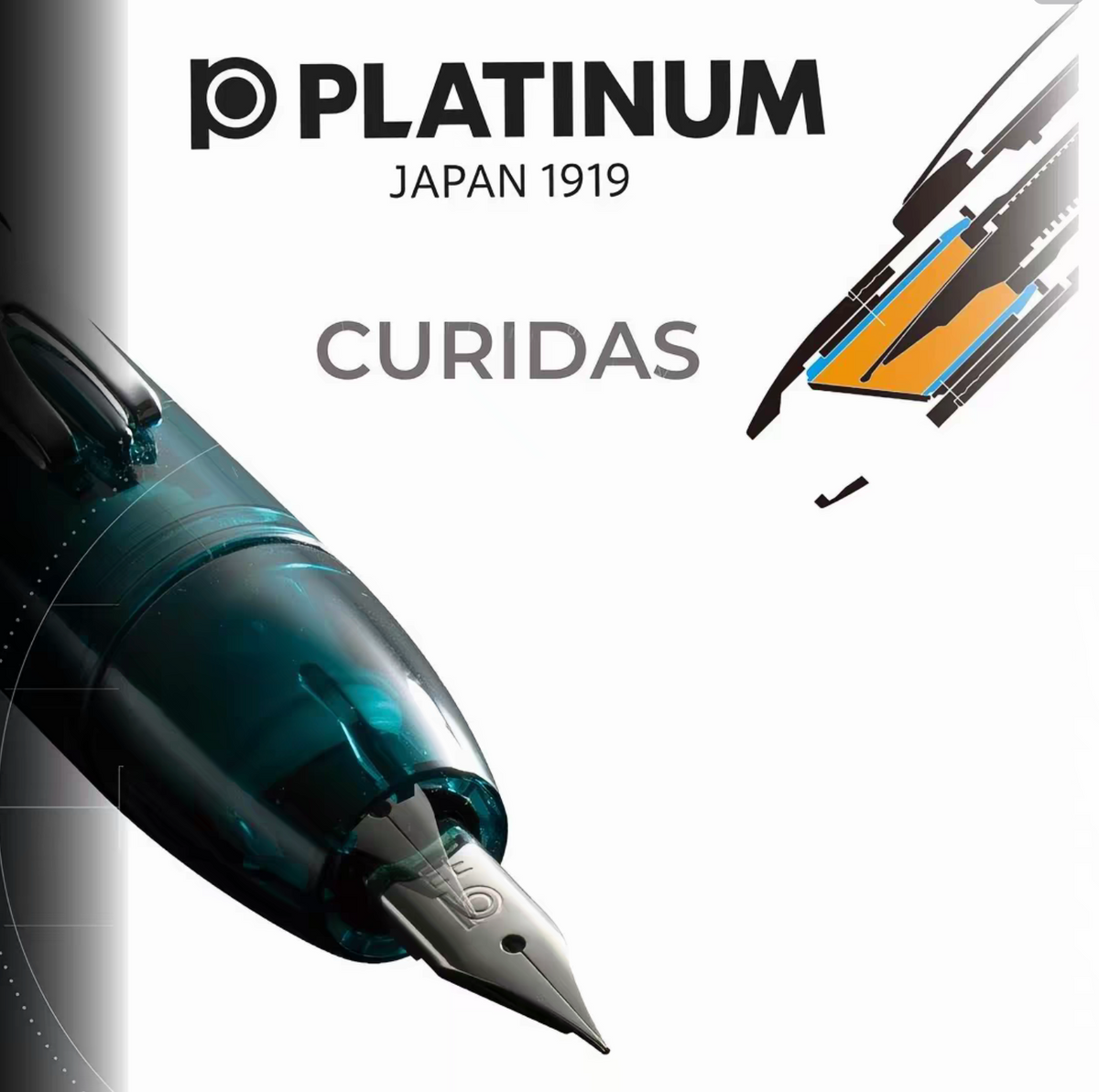 Platinum Curidas PKN-7000 Retractable Fountain Pen