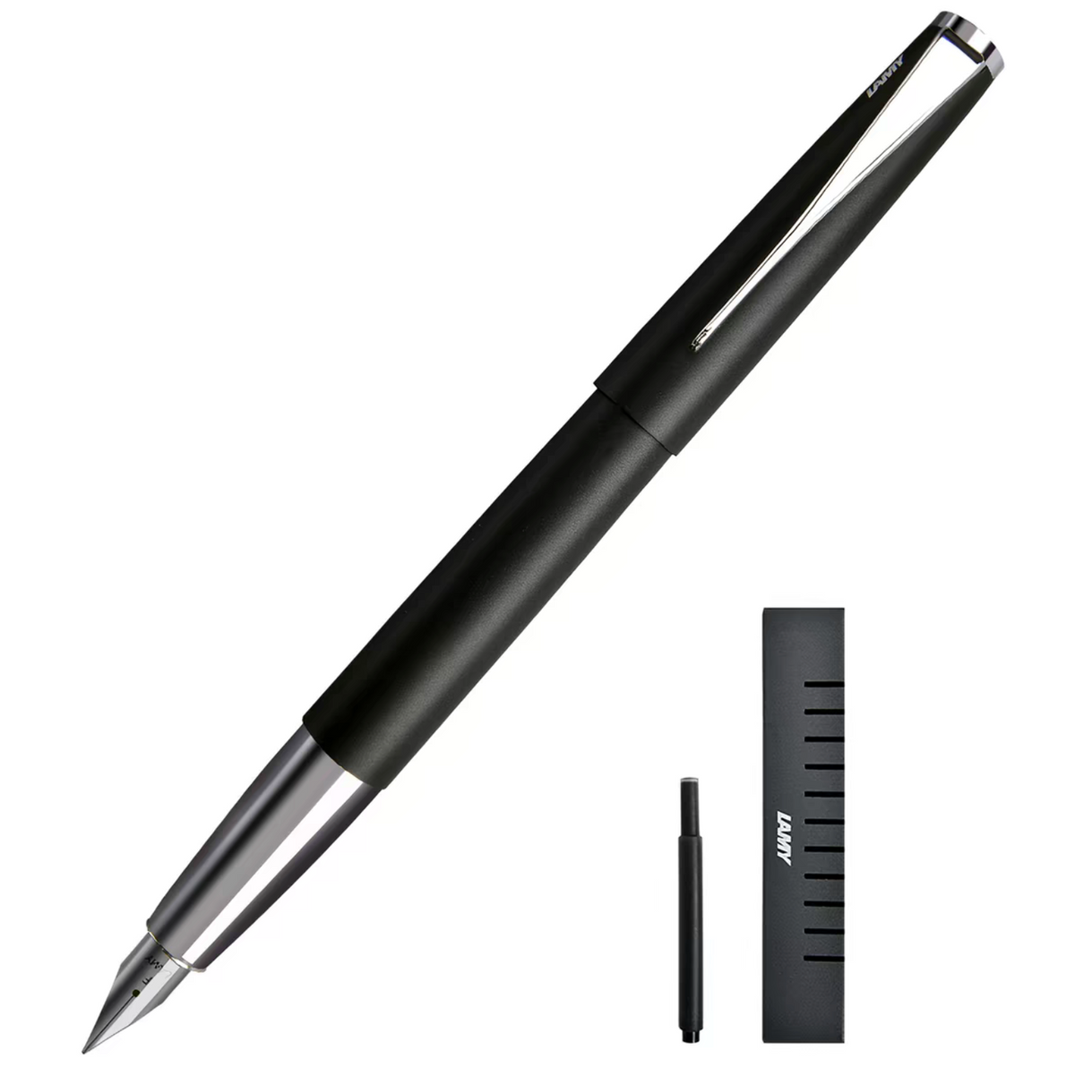 LAMY Studio Fountain Pen Matte Black Special Edition with gift box and sleeve