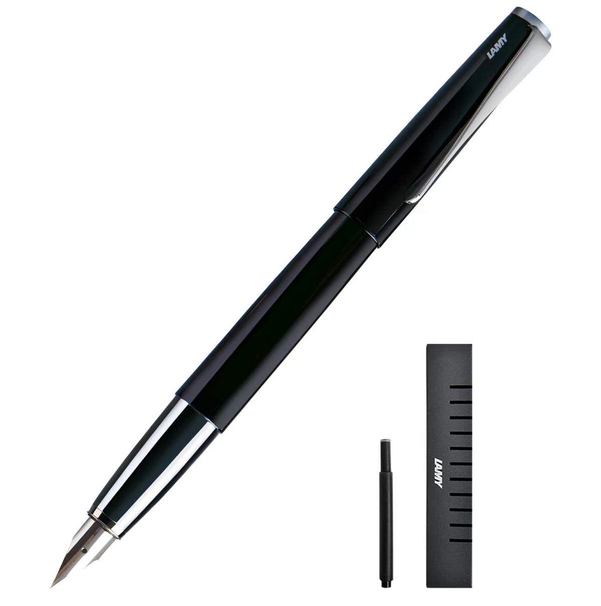 LAMY Studio Fountain Pen Piano Black Special Edition with gift box and sleeve
