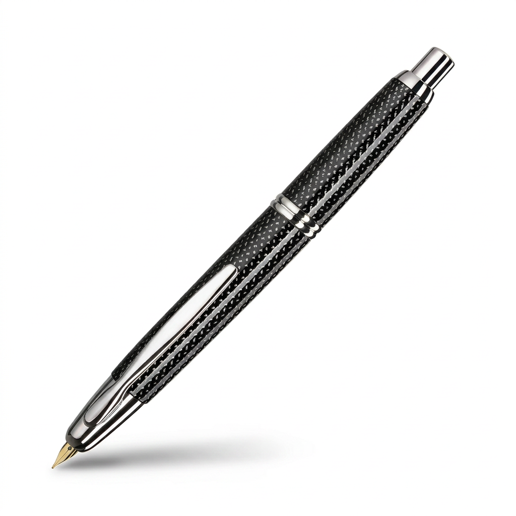 Pilot Capless Kasuri Black Fountain Pen
