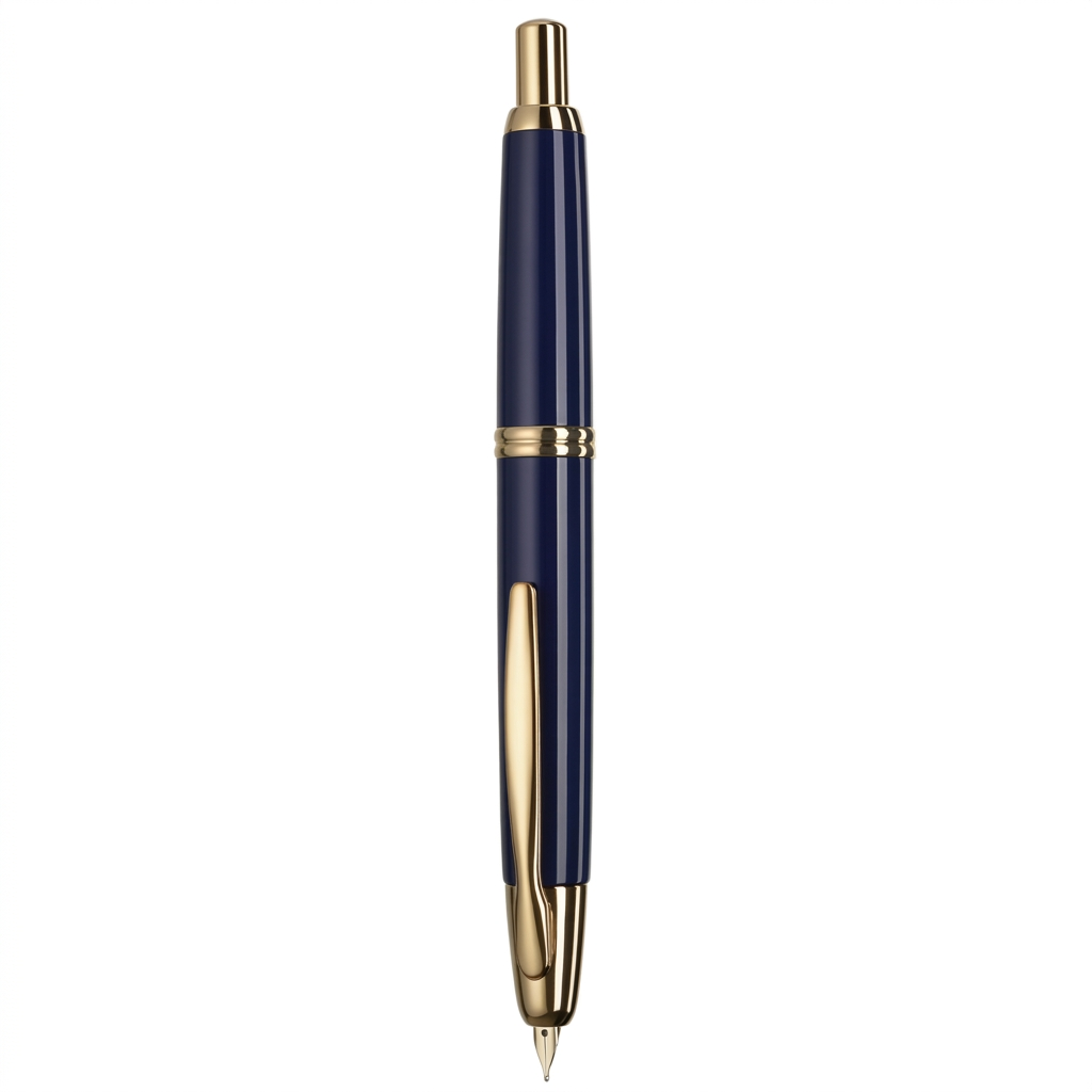 Pilot Capless Gold Trim Fountain Pen