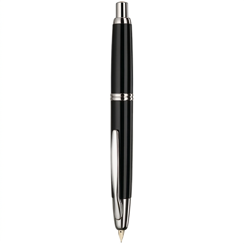 Pilot Capless Silver Trim Fountain Pen