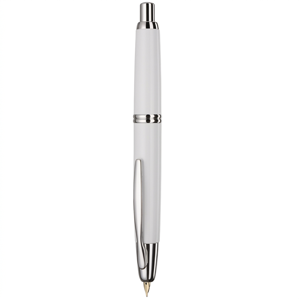 Pilot Capless Silver Trim Fountain Pen
