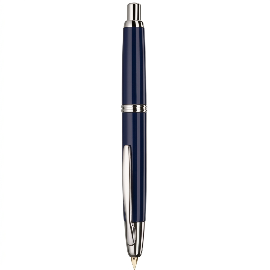 Pilot Capless Silver Trim Fountain Pen