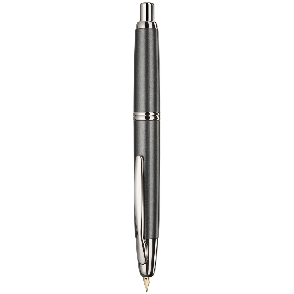 Pilot Capless Silver Trim Fountain Pen