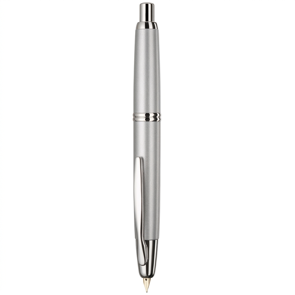 Pilot Capless Silver Trim Fountain Pen