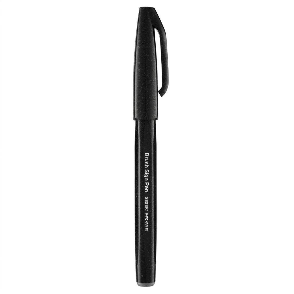 Pentel Touch Brush Sign Pen SES15C