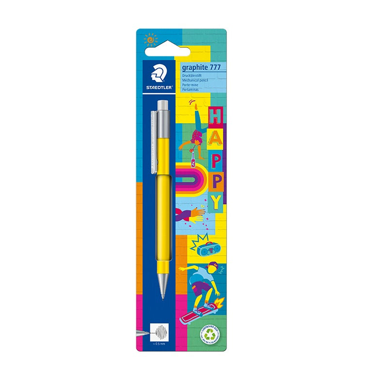 Staedtler Graphite 777 Mechanical Pencil,0.5mm Happy - TTpen
