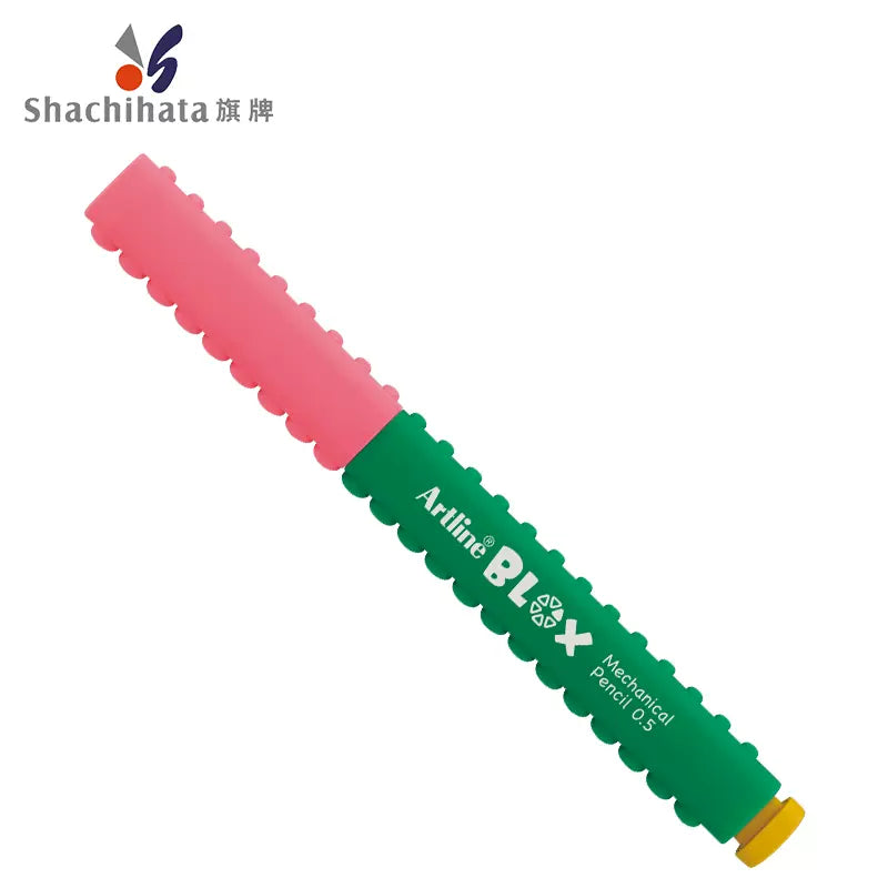 Shachihata Artline Blox Mechanical Pencil - 0.5 mm Green