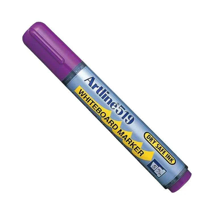 Artline 519 Day-Safe Whiteboard Markers | 2.0-5.0mm Chisel Tip | 4 Pack
