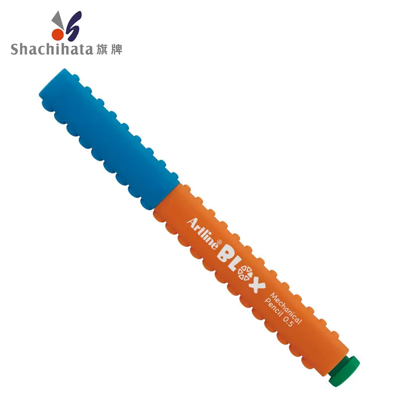 Shachihata Artline Blox Mechanical Pencil - 0.5 mm Orange