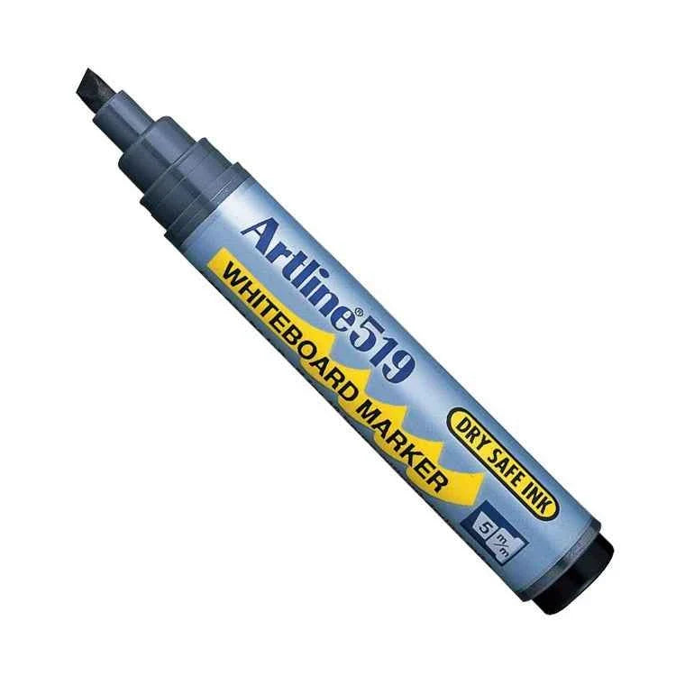 Artline 519 Day-Safe Whiteboard Markers | 2.0-5.0mm Chisel Tip | 4 Pack
