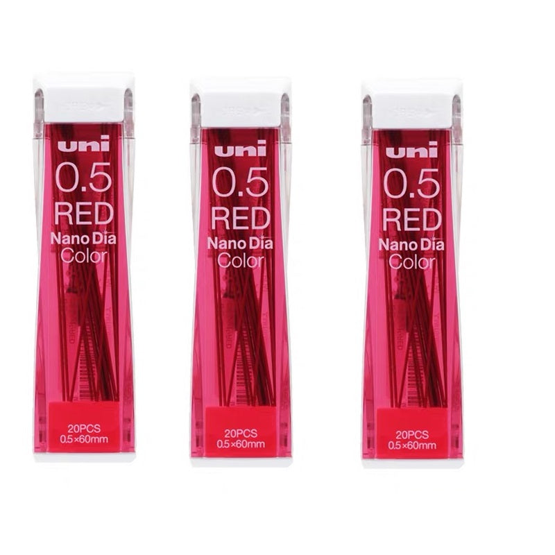 Uni NanoDia Color Pencil Leads 3-Pack
