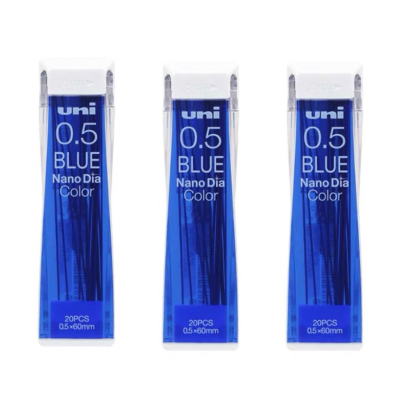 Uni NanoDia Color Pencil Leads 3-Pack