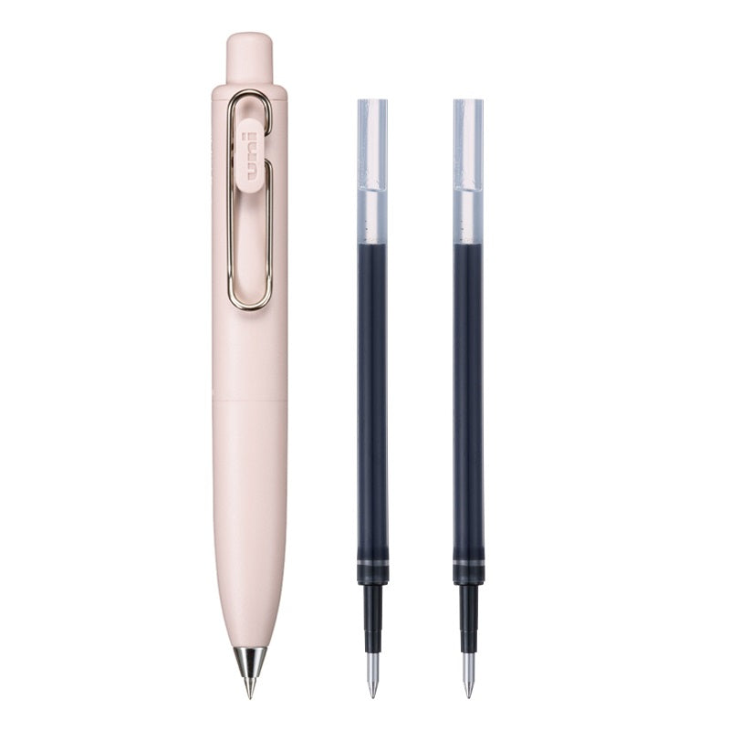 Mitsubishi Uni-ball One P Gel Ink Pen with 2 Refills 0.5MM