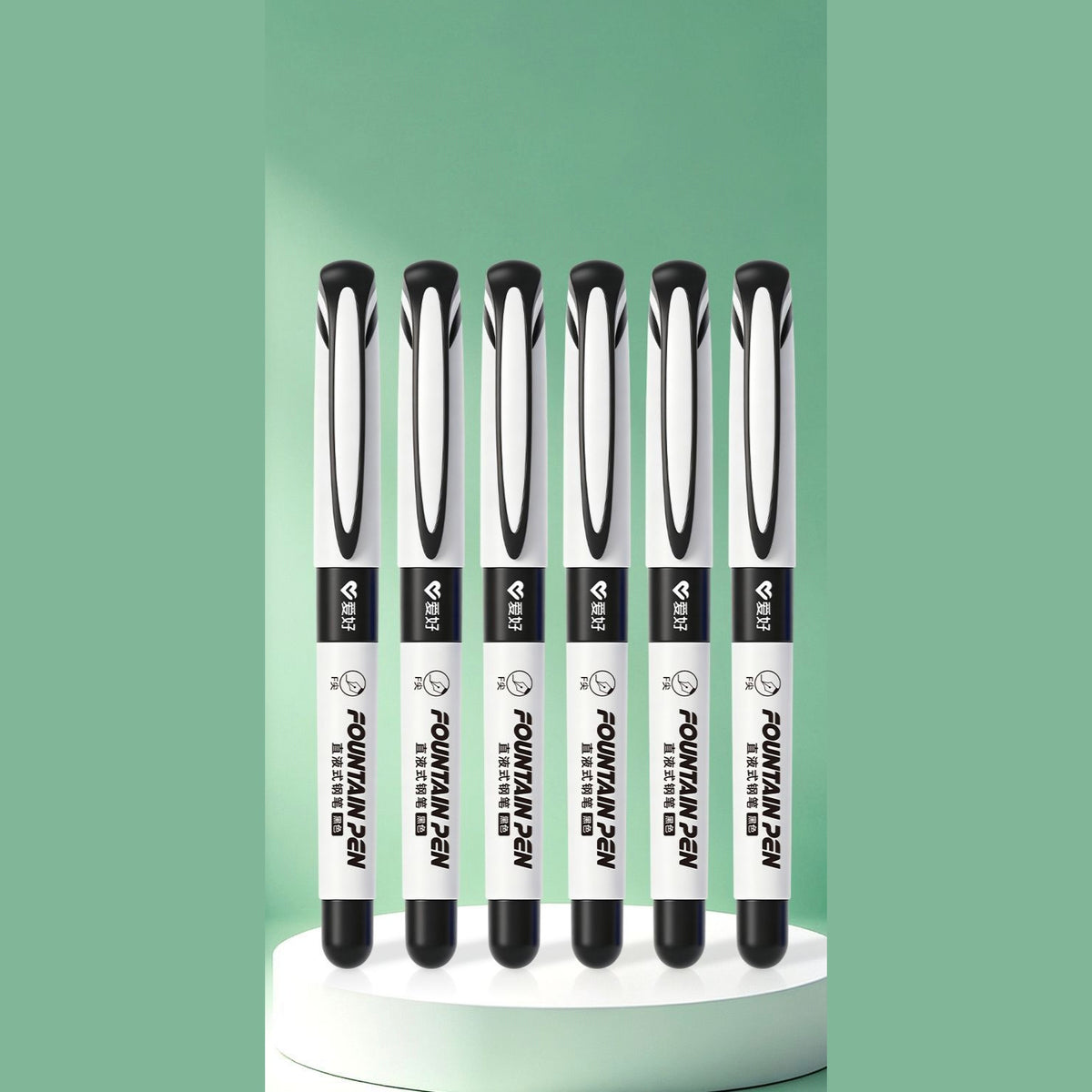 AIHAO Direct Liquid Fountain Pens 6 Pack