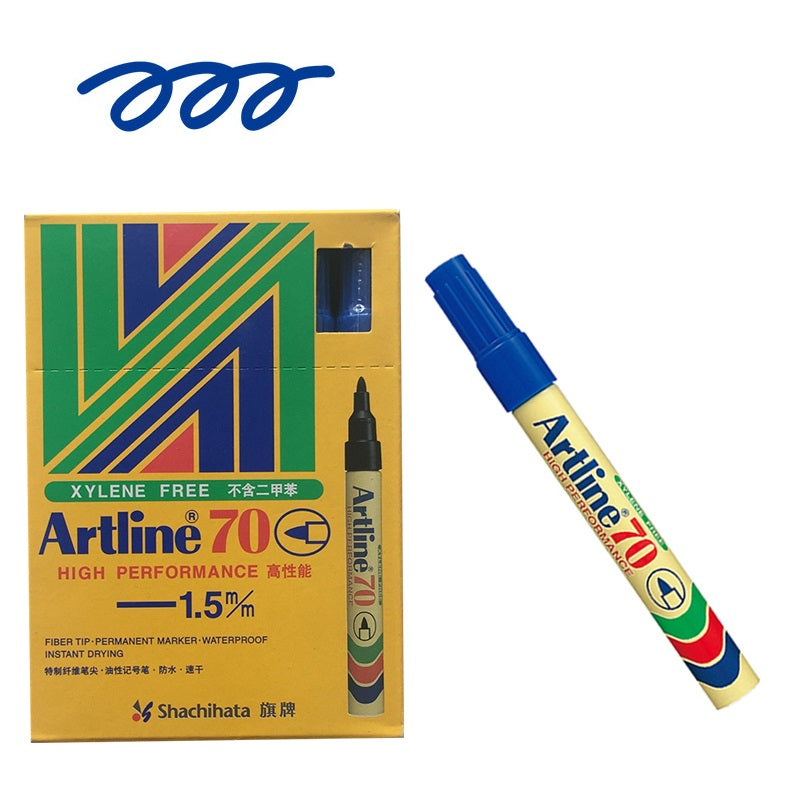 Artline 70 Bullet Permanent Markers 12-Pack