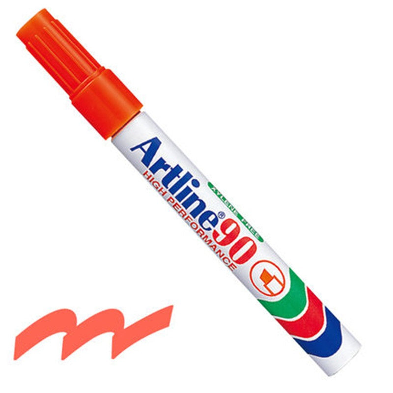Artline 90 Chisel Permanent Markers 3-Pack