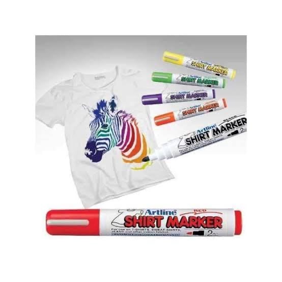 Artline Tshirt Marker Set of 6
