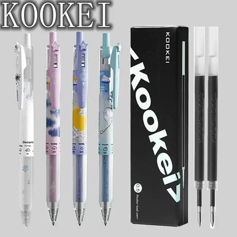 KOOKEI Seasonal Meteorology Gel Pens