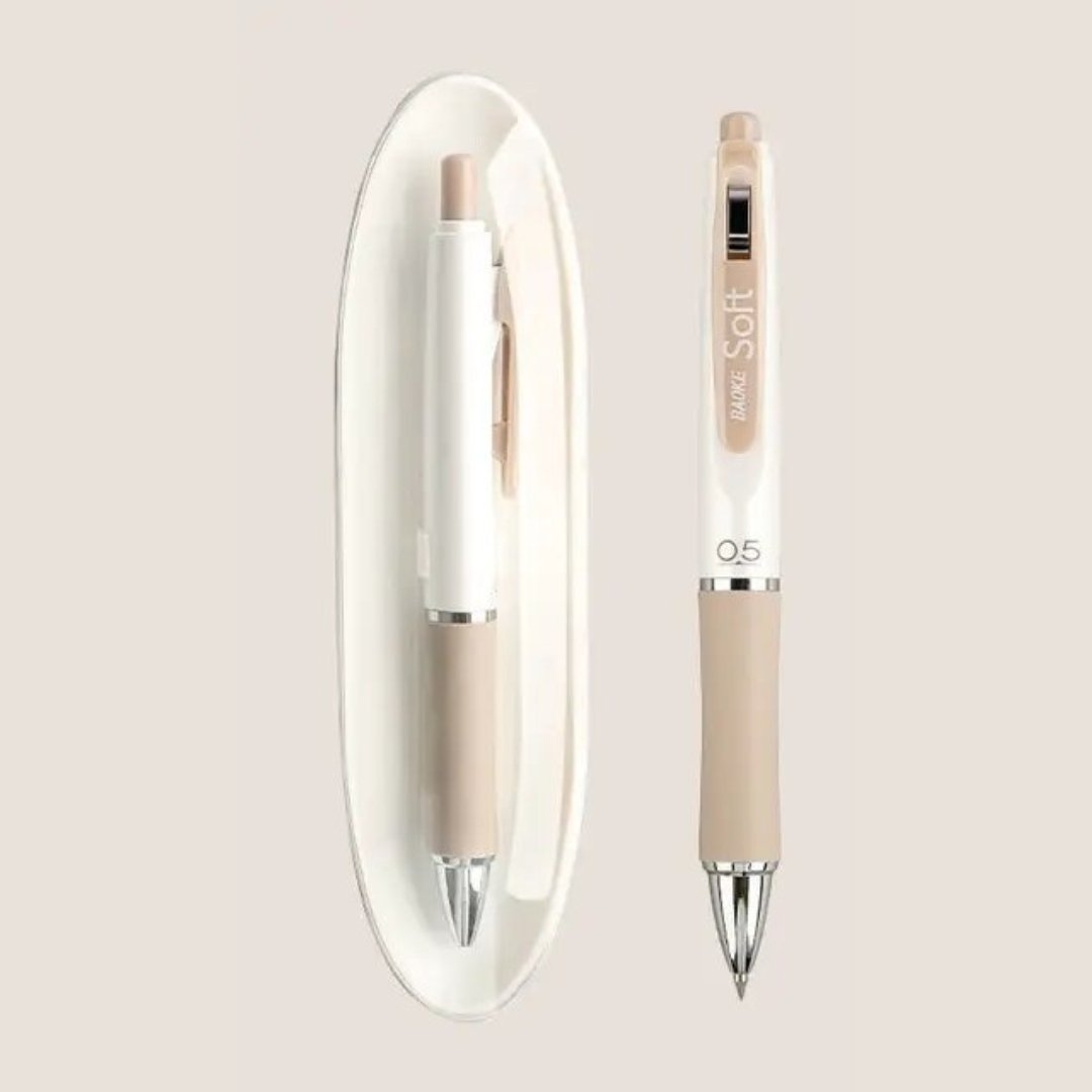 Baoke Soft 0.5 Gel Ink Pen 0.5mm Light Brown