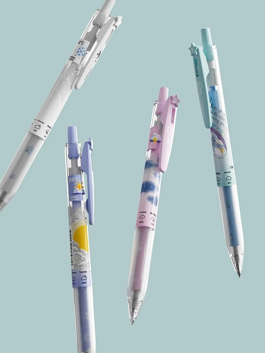 KOOKEI Seasonal Meteorology Gel Pens