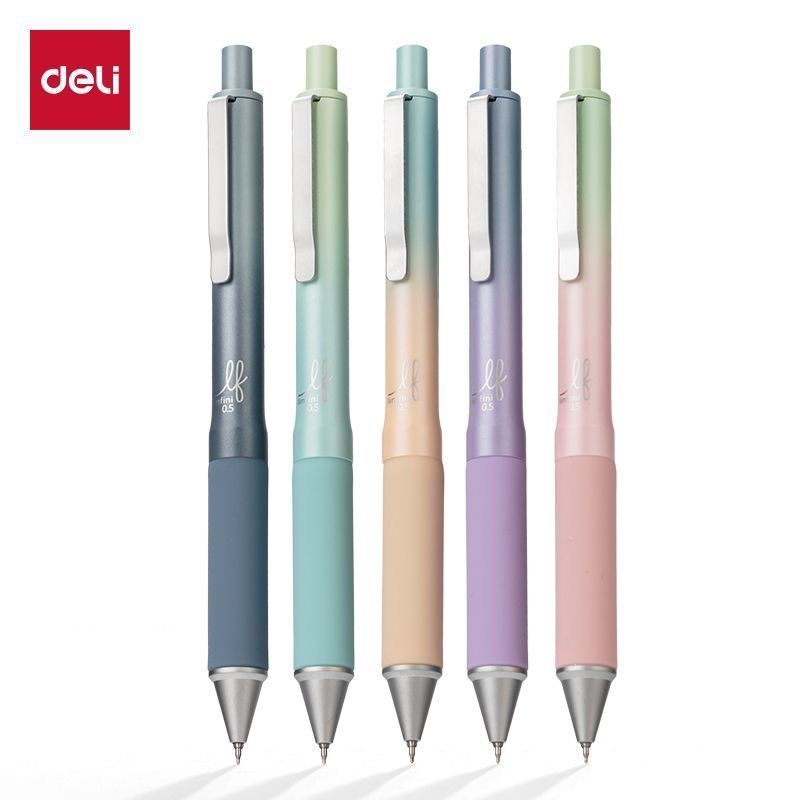 Deli Gradient Silicone Gel Pens 4-Pack