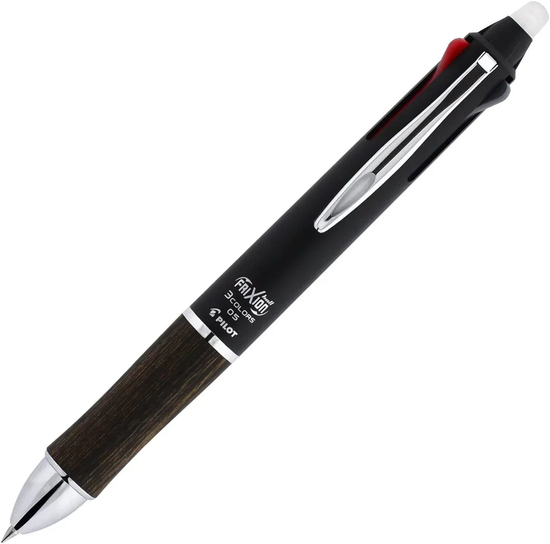 Pilot Frixion Ball 3 Colors Wood Erasable Ballpoint Pen