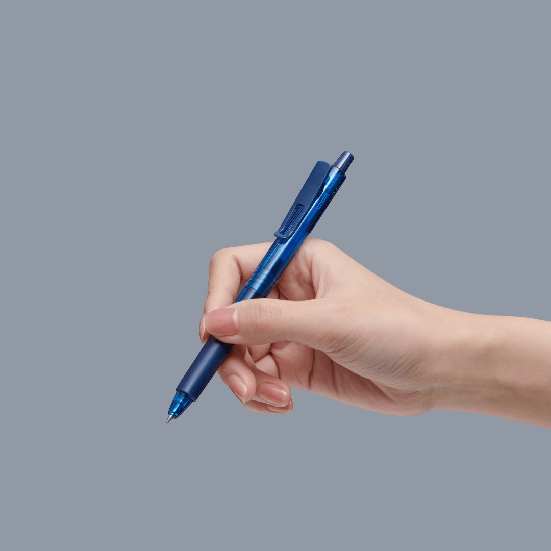 Kaco K9 Gel Ink Pen Transparent 0.5mm,5 Pack