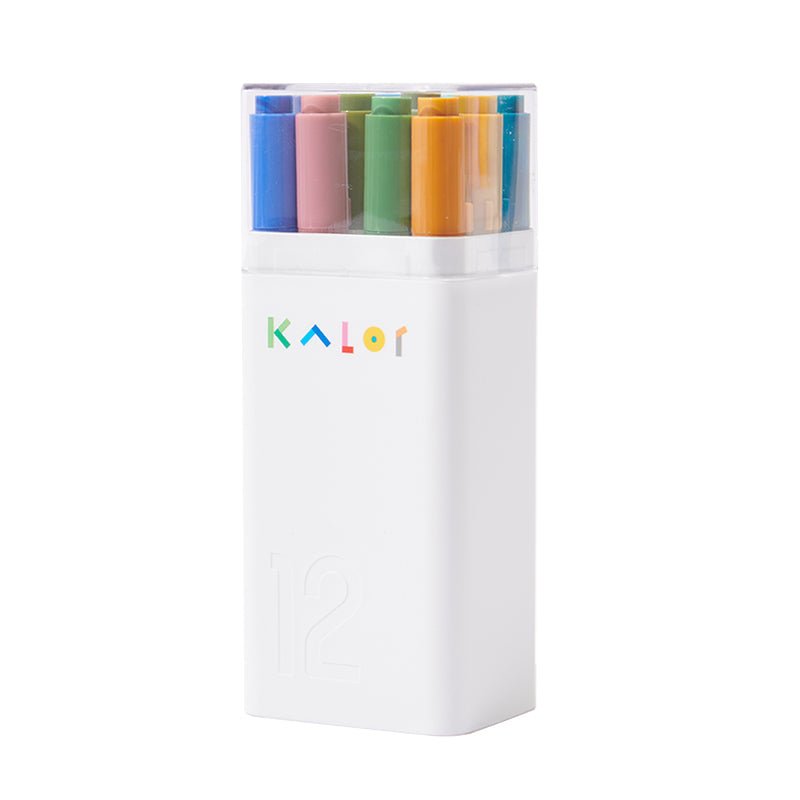 Kalor Oil Based Acrylic Paint Marker Pens Mid-Summer Night (12 colors)