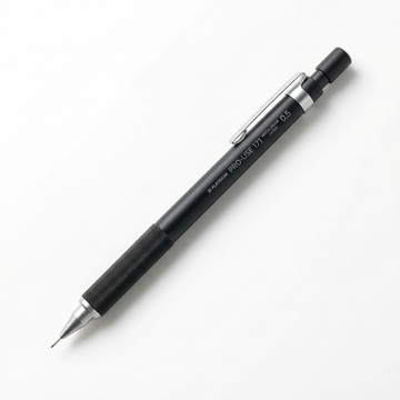 Platinum Pro-Use 171 MSDA-2500B Mechanical Pencil 0.5mm Matte Black - Product Photo