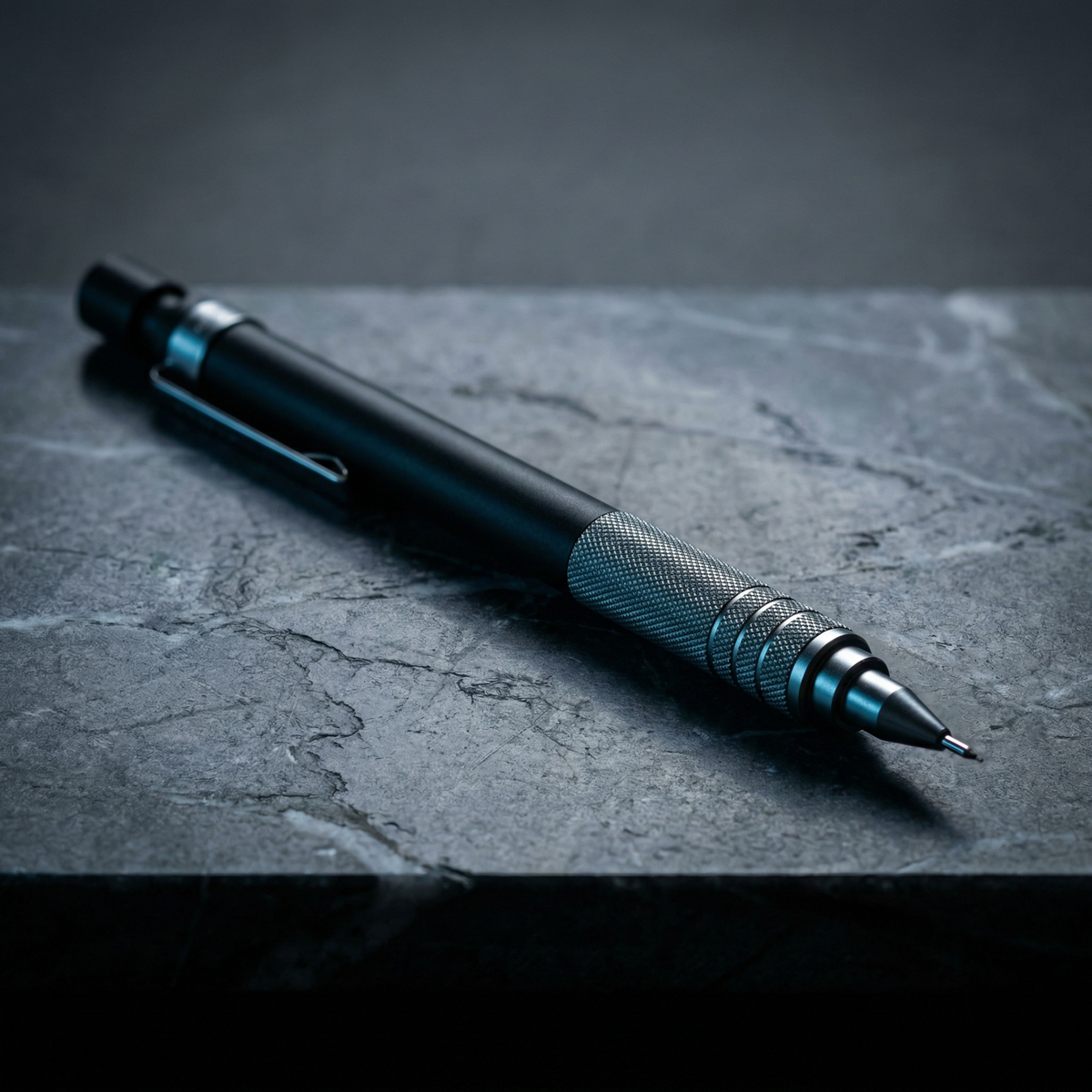 Platinum Pro-Use 171 MSDA-2500B Mechanical Pencil - Premium Dark Background