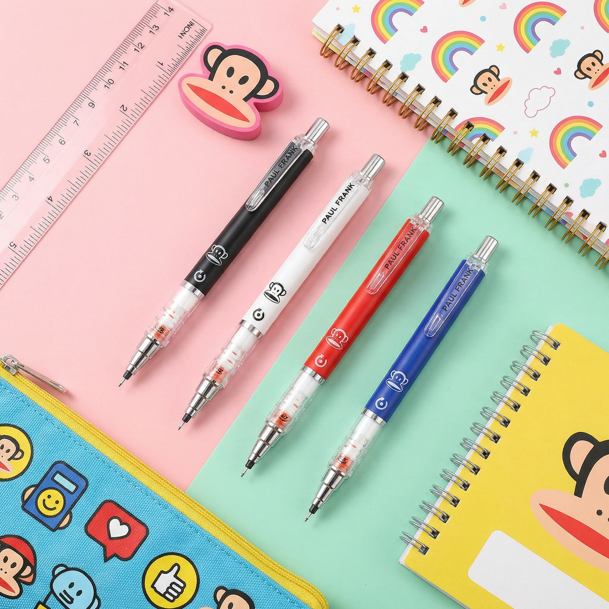 Paul Frank Mechanical Pencils back to school theme with stationery supplies