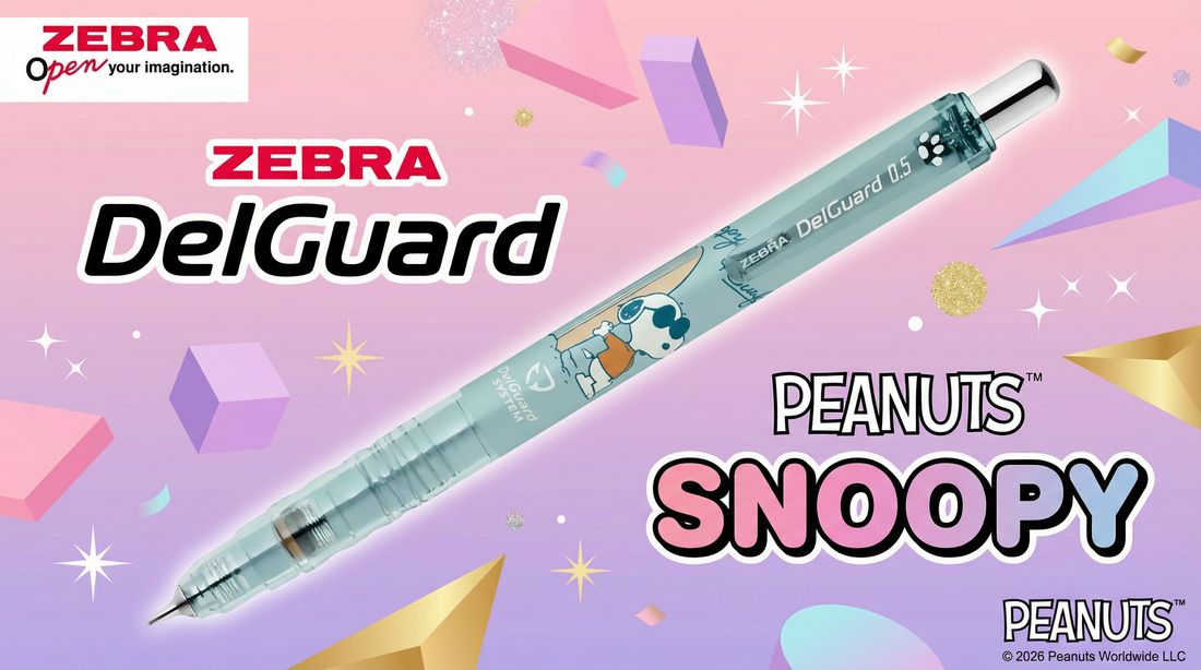 ZEBRA DelGuard MA85 Snoopy Mechanical Pencil Mint Green