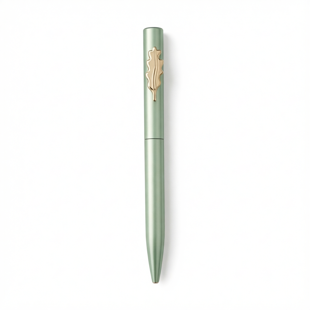 M&G Botanist pen in gift box packaging with botanical design