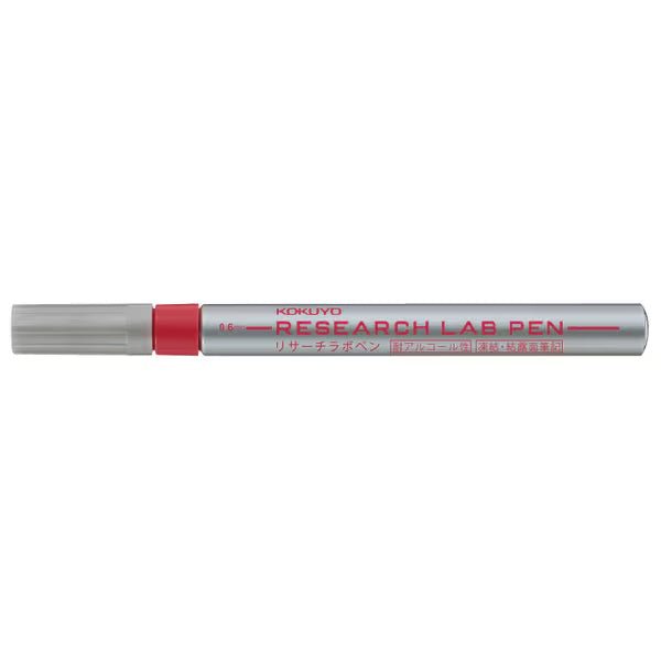 KOKUYO RESEARCH LAB PEN Alcohol-Resistant Marker Black and Red