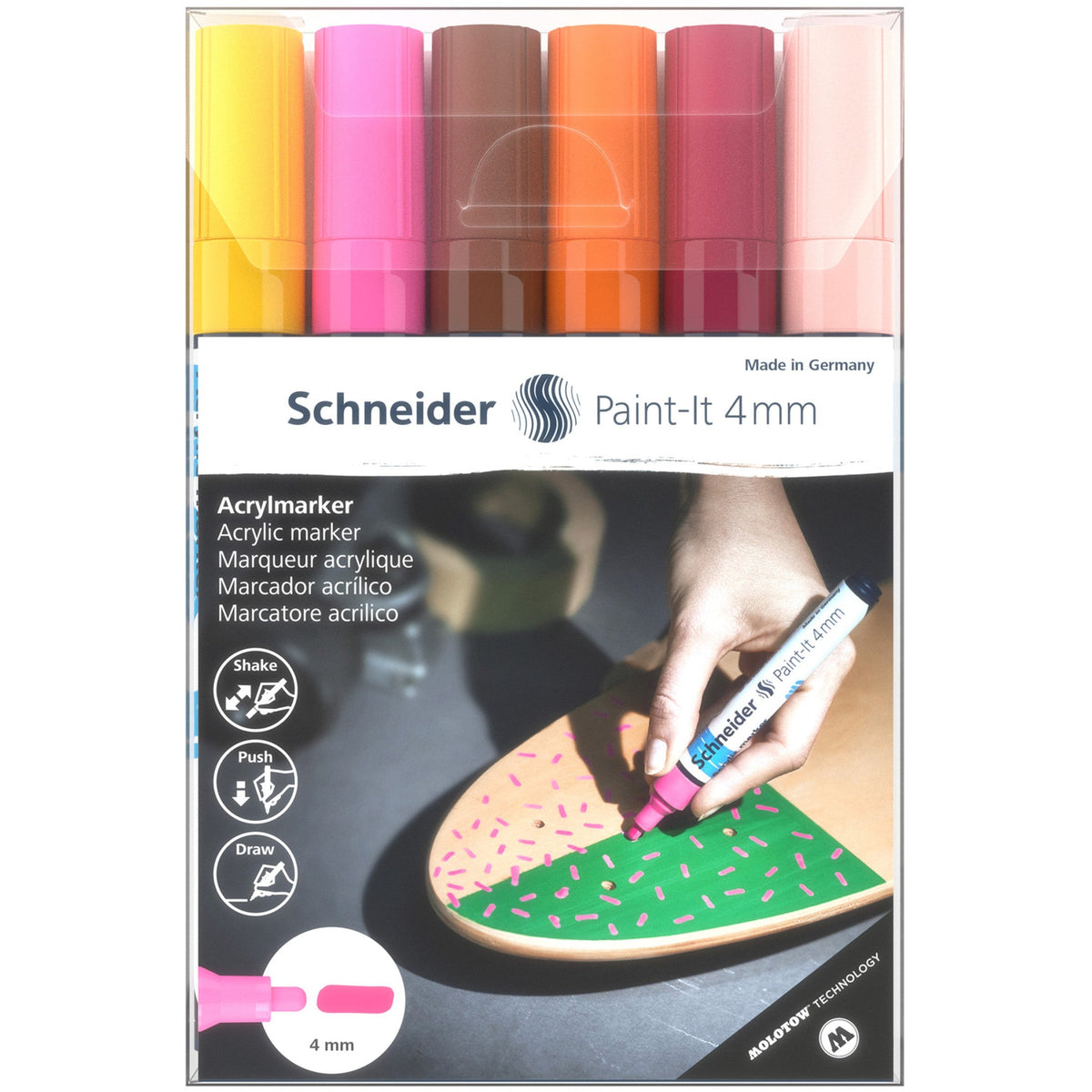Schneider Paint-It 320 Markers 6-Pack