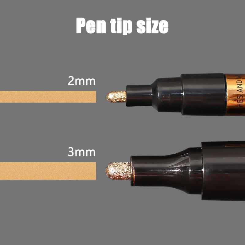 Guangna 4 Colors Liquid Chrome Marker Pens 2mm Tip - TTpen