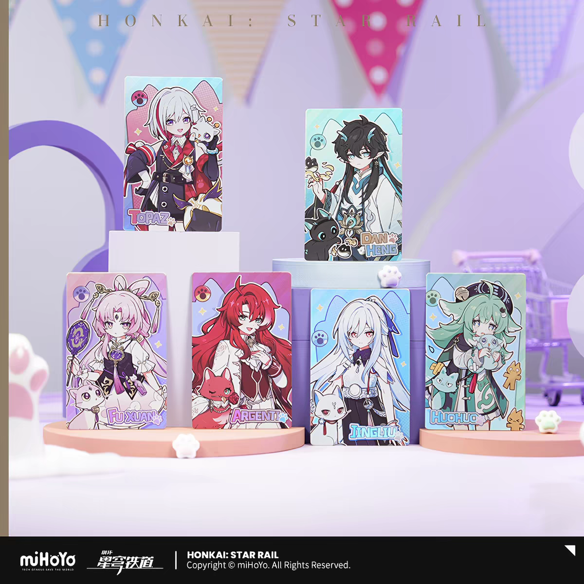 Honkai Star Rail Cat Laser Ticket Vol.2