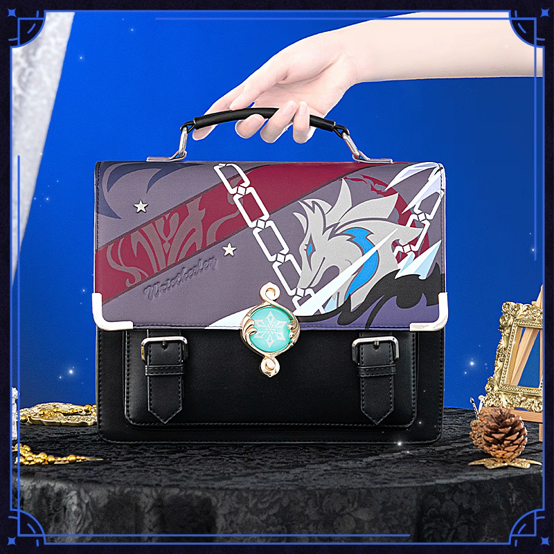 Genshin Wriothesley Ita Academic Satchel Bag