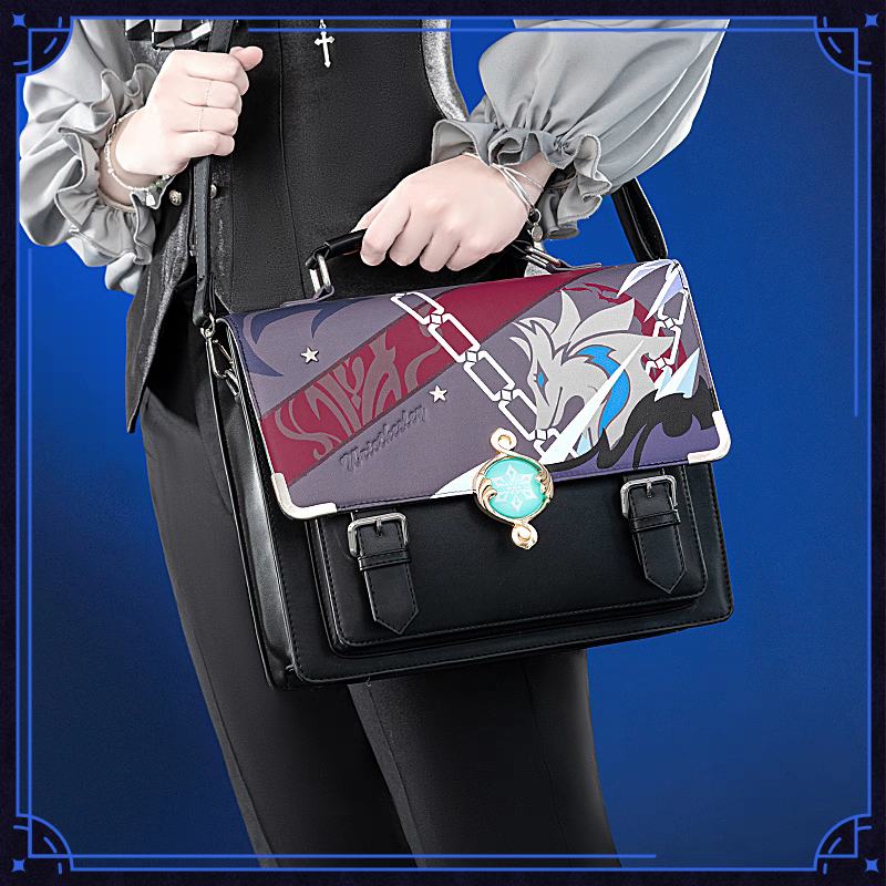 Genshin Wriothesley Ita Academic Satchel Bag
