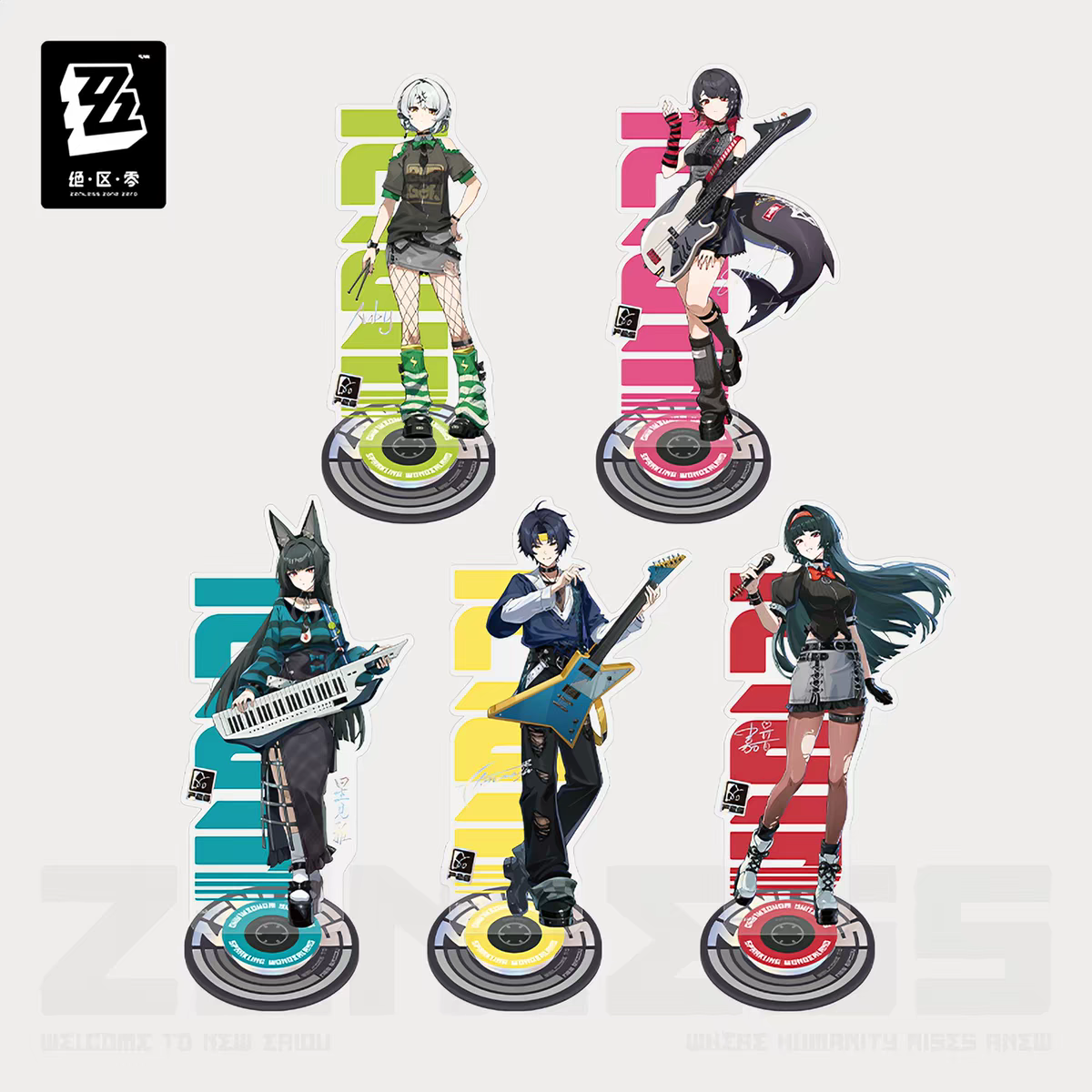 Zenless Zone Zero Sparkling Spinning Acrylic Stand