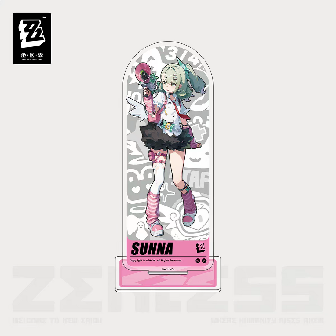 Zenless Zone Zero Delusion Angel Acrylic Set