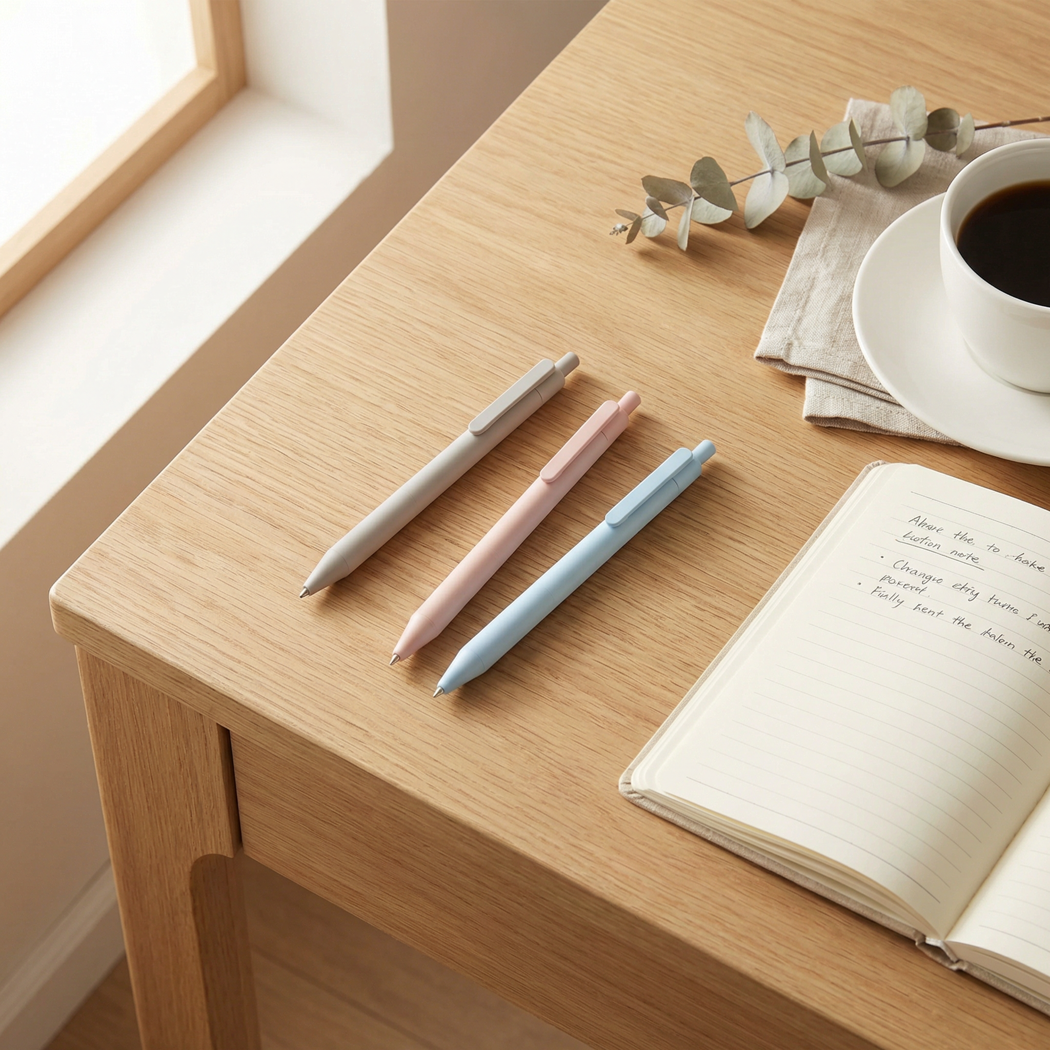 Uni-ball ZENTO gel pen 3-pack artistic photography